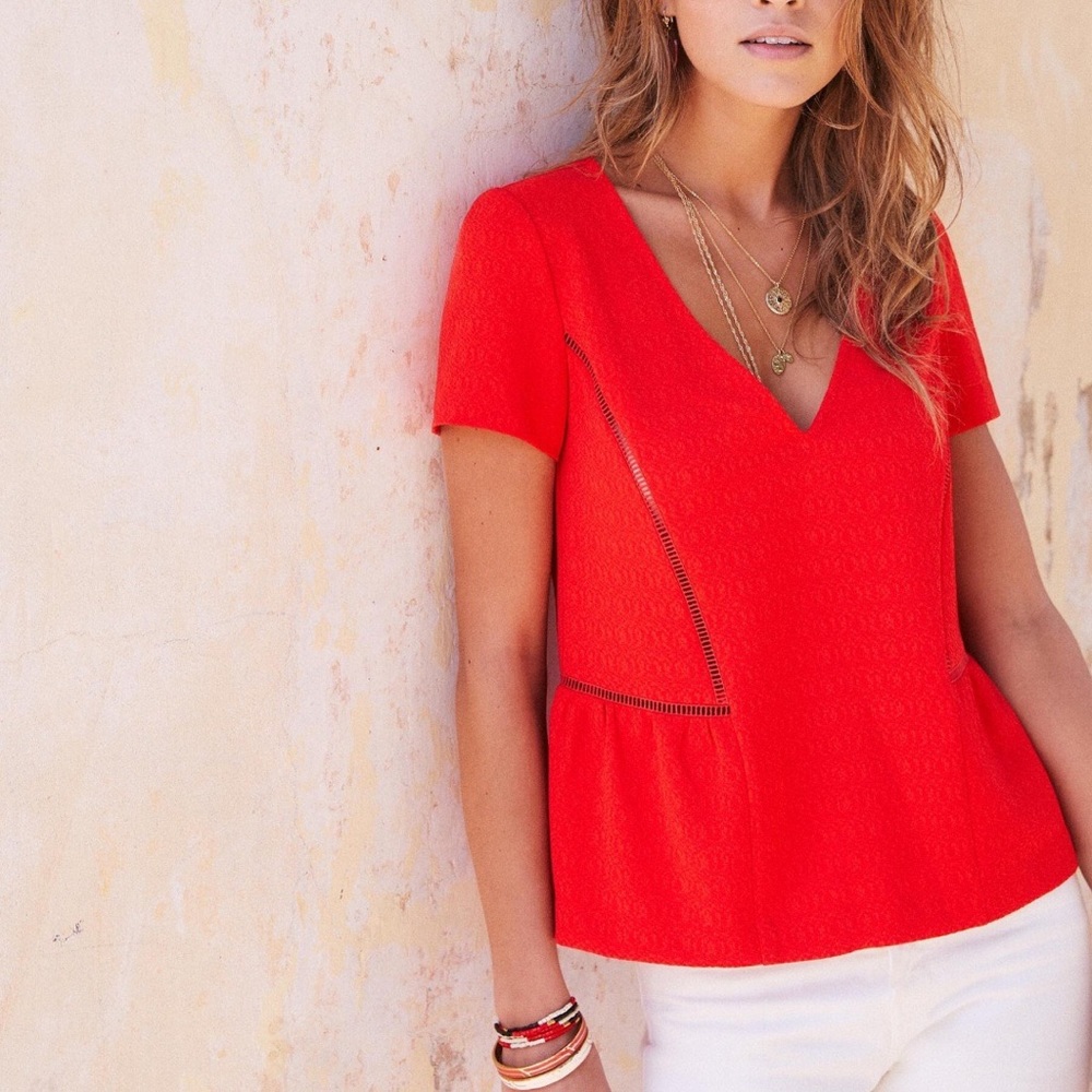 Sezane Amanda Blouse